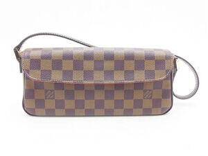 Louis Vuitton Recoleta Bag Shoulder Damier Brown